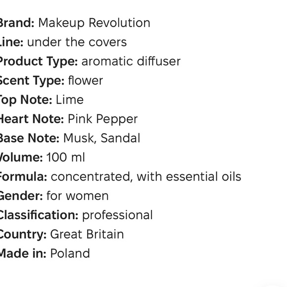 Revolution Beauty London Under The Covers
Reed Diffuser - Picture 3 of 8